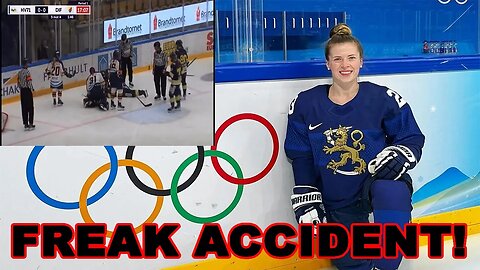 TRAGIC accident during hockey game leaves Female Hockey Player PARALYZED FOR LIFE! CAREER OVER!