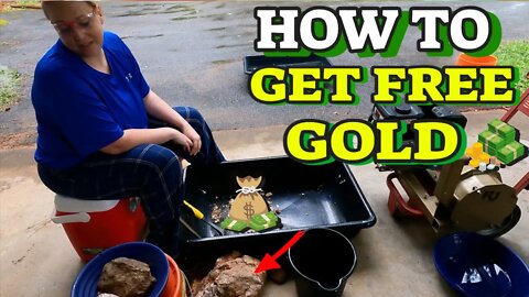 GOLD found HIDDEN inside rocks! Found with metal detectors