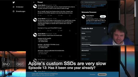 Apple's custom SSDs are very slow