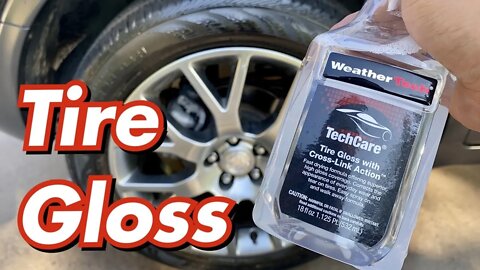 WeatherTECH Tire Gloss Review