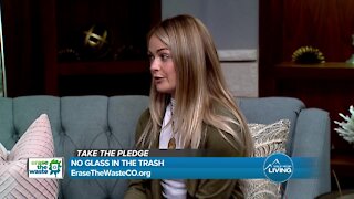 Why You Should NEVER Leave Glass In The Trash // EraseTheWasteCO.org