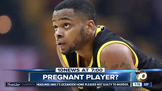 Male basketball player tested positive for pregnancy?