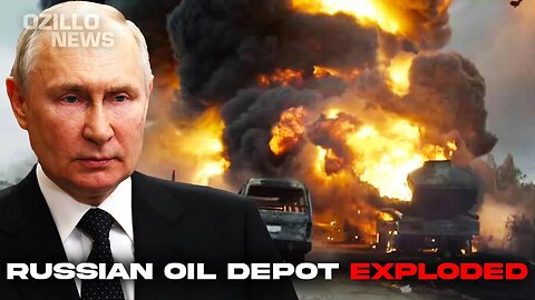 2 MINUTES AGO! New Front of the War Opens in Russia! Russian Oil Depot Catches On Fire!