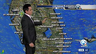 Tuesday mid-afternoon forecast