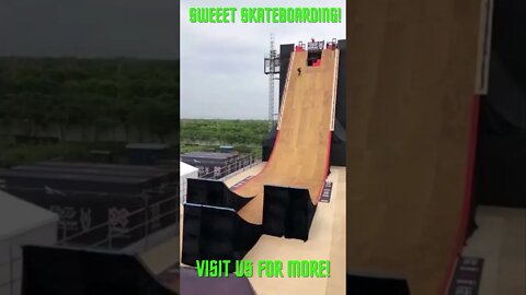 Sweet Skateboarding! #Shorts #viral #trending #ExtremeSports #Skateboarding