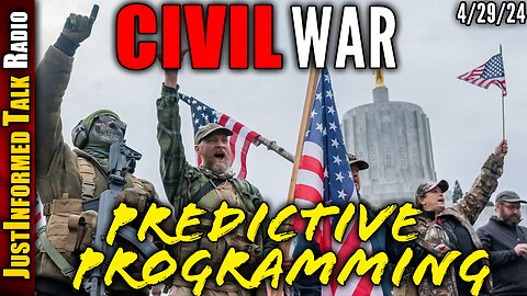 Are Globalists Predictively Programming The Masses For A Chaotic CIVIL WAR Ahead Of 2024 Election?