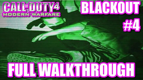 Call Of Duty 4: Modern Warfare 1 (2007) - #4 Blackout [Rescuing Nikolai]