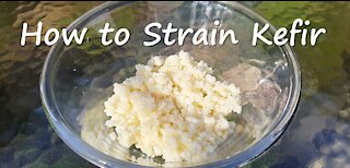 How to Strain Kefir