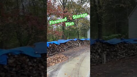 Prepper Boss’ Firewood Storage Plan 2013-2024 #firewood #prepperboss #winter