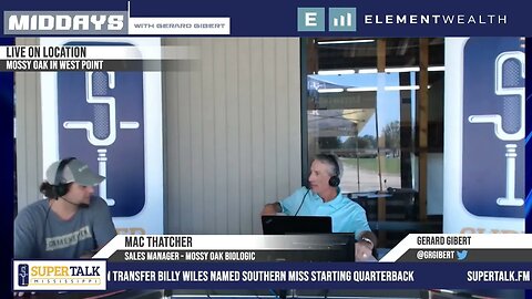 Mac Thatcher LIVE from Mossy Oak in West Point