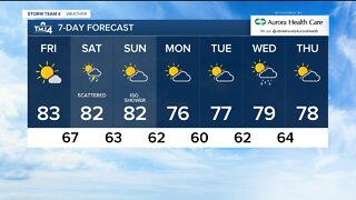 Nice, summer day ahead of possible weekend rain