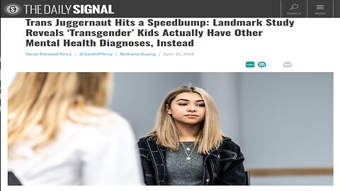 Transgenders Have Bigger Mental Issues Than "Gender Dysphoria"