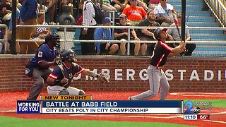 Baltimore City College High School baseball team wins championship game after unforgettable season
