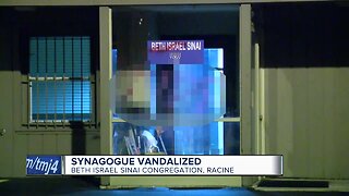 Racine synagogue vandalized with anti-Semitic graffiti