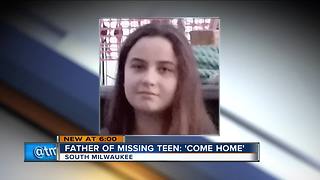 'We love you, we miss you': South Milwaukee teen missing 3 days