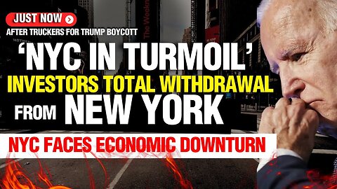 NYC CRISIS-3: Major Investors Abandon NEW YORK CITY, Trump Truckers Speak Out | TRUCKERS For Trump