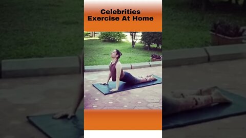 Celebrities Exercise At Home | Bollywood Celebrities Exercise at Home #healthfitdunya