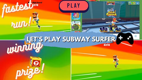 "🚇 Subway Surfer Showdown: Endless Thrills, High Scores, and Insane Stunts Unleashed! 🏆🎮
