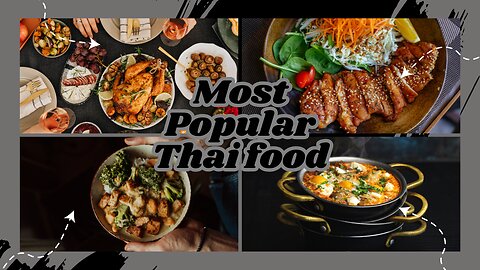 Incredible Top 10 Most Popular Thai Foods || Thai Street Foods || Traditional Thailand Cuisine