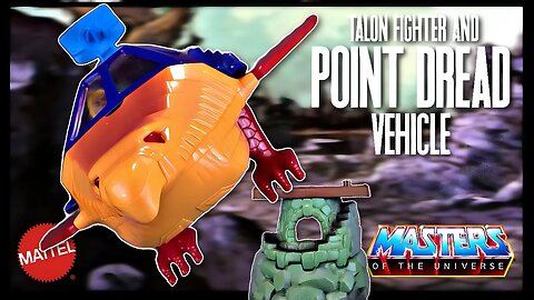 Mattel Masters Of The Universe Origins Talon Fighter With Point Dread @TheReviewSpot