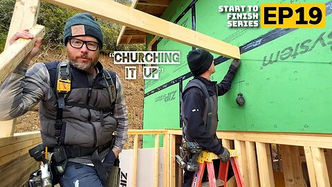 Porch Roofs | Building A Mountain Cabin EP19