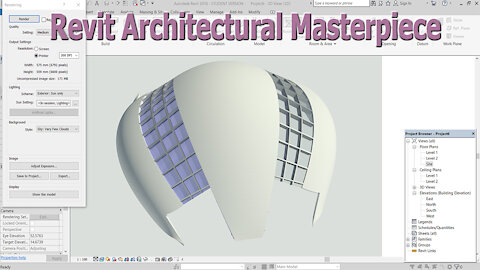 Architectural Masterpiece Modeling Revit Mass Tutorials