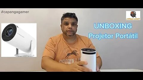 UNBOXING - Projetor Portátil 200ANSI H713