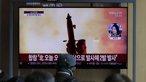 North Korea Fires Two Projectiles Into The Sea Of Japan