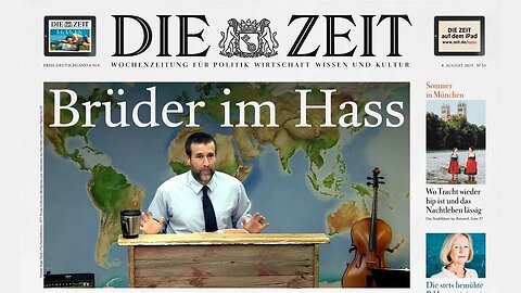 Brüder im Hass – Pastor Anderson kommentiert Artikel von Der Zeit