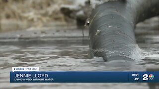 Tulsa couple living a week without water