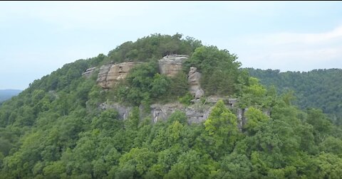 Rising above the East Pinnacle posted