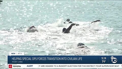 Swim event to help Special Operations Forces transition to civilian life