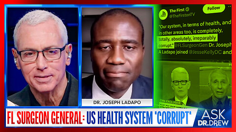FL Surgeon General Joseph Ladapo: Doctors Blinded By "Vaccine Worship" & Ignoring Clear Signs of mRNA Adverse Events – Ask Dr. Drew