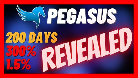 Pegasus Review ☄️ Is it the next big thing? LIVE DEPOSIT