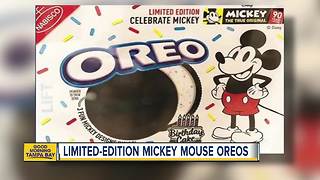 Limited-edition Mickey Mouse Oreos