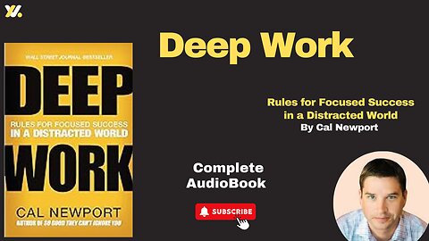 Deep Work: Rules for Focused Success in a Distracted World by Cal Newport///Full Audiobook///