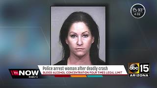 Scottsdale police arrest woman for crash that killed motorcyclist in August