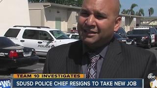 San Diego Unified police chief to take new job with county