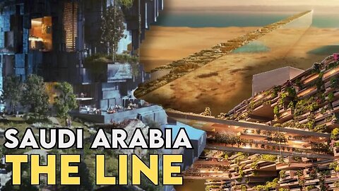 Unreal! Saudi Arabia’s Futuristic LINE CITY from NEOM Mountains to Red Sea is Unbelievable