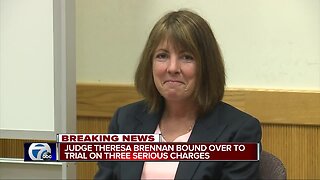 Livingston County Judge Theresa Brennan bound over for trial