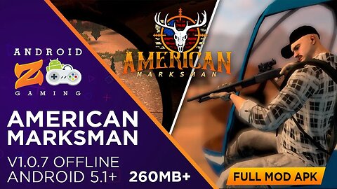 American Marksman - Android Gameplay (OFFLINE) 260MB+