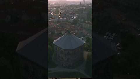 Skansen Kronan: A Breathtaking Drone Flight Over Gothenburg's Iconic Fortress