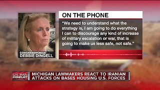 Michigan lawmakers react to Iranian attacks on bases housing U.S. forces