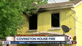 Woman, dogs escape house fire in Covington