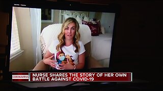 Nurse details personal COVID-19 battle