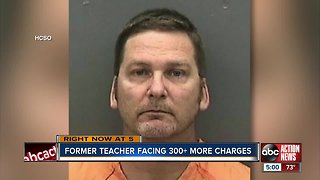 Former teacher faces hundreds of new charges tied to recording students undressing on school grounds