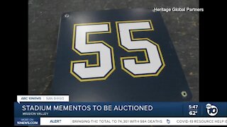 SDCCU Stadium mementos to be auctioned off