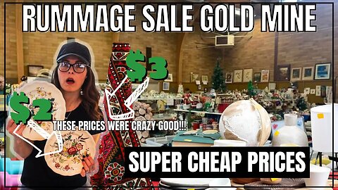 🚗 Let's Go RUMMAGING for Hidden Treasures! Thrift with Me + eBay Reseller