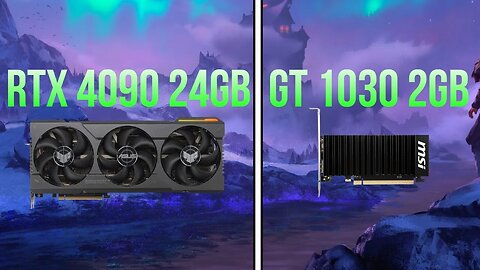 RTX 4090 vs GT 1030 | How Big is The Differenece?