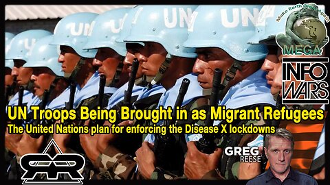 UN Troops Being Brought in as Migrant Refugees · May 14, 2024 Greg Reese · The United Nations plan for enforcing the Disease X lockdowns